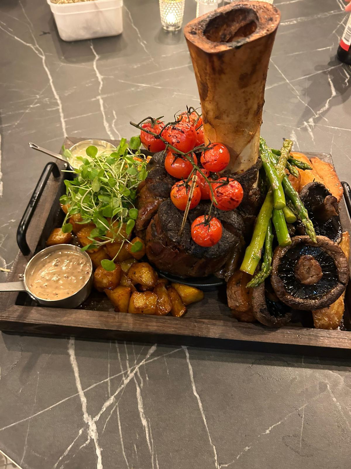Food served at Blind Cow Oxton
